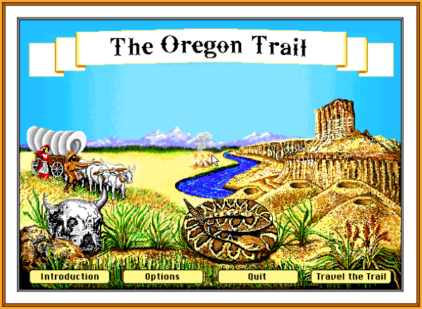 oregon trail screen